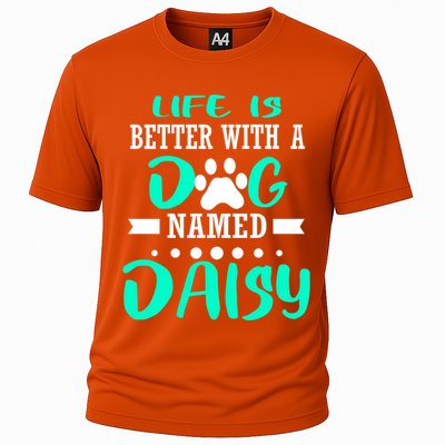 Dog Named Daisy Cute Funny Dog Owner Mom Dad Christmas Gift Cooling Performance Crew T-Shirt