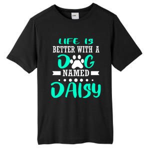 Dog Named Daisy Cute Funny Dog Owner Mom Dad Christmas Gift Tall Fusion ChromaSoft Performance T-Shirt