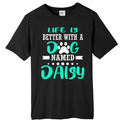 Dog Named Daisy Cute Funny Dog Owner Mom Dad Christmas Gift Tall Fusion ChromaSoft Performance T-Shirt