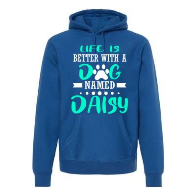 Dog Named Daisy Cute Funny Dog Owner Mom Dad Christmas Gift Premium Hoodie