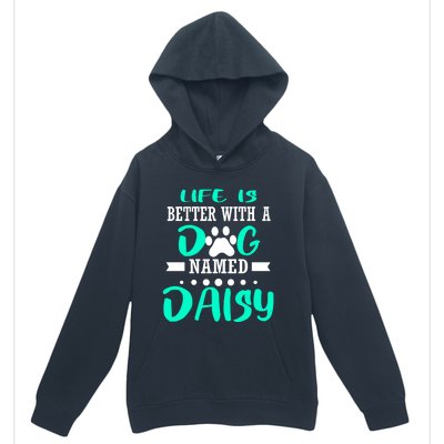 Dog Named Daisy Cute Funny Dog Owner Mom Dad Christmas Gift Urban Pullover Hoodie