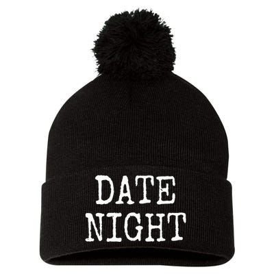 Date Night Pom Pom 12in Knit Beanie