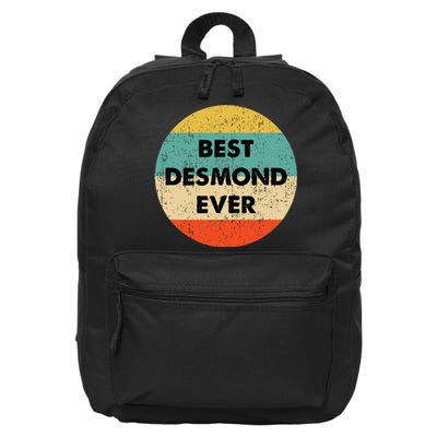 Desmond Name 16 in Basic Backpack