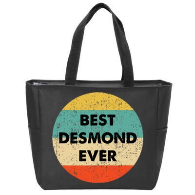 Desmond Name Zip Tote Bag