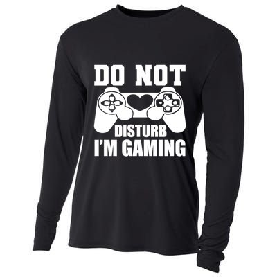 Do Not Disturb IM Gaming Late Night Gamer Game Mode Gear Gift Cooling Performance Long Sleeve Crew