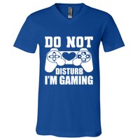 Do Not Disturb IM Gaming Late Night Gamer Game Mode Gear Gift V-Neck T-Shirt