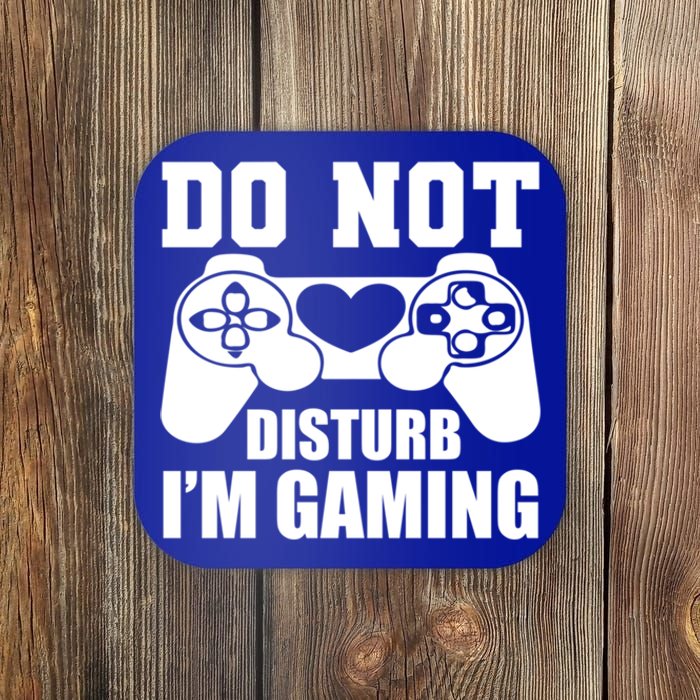 Do Not Disturb IM Gaming Late Night Gamer Game Mode Gear Gift Coaster