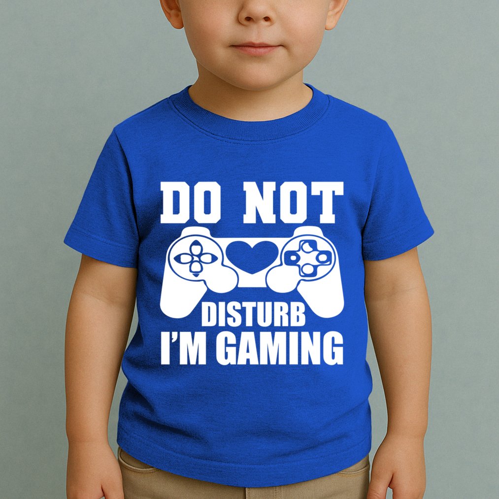 Do Not Disturb IM Gaming Late Night Gamer Game Mode Gear Gift Toddler T-Shirt