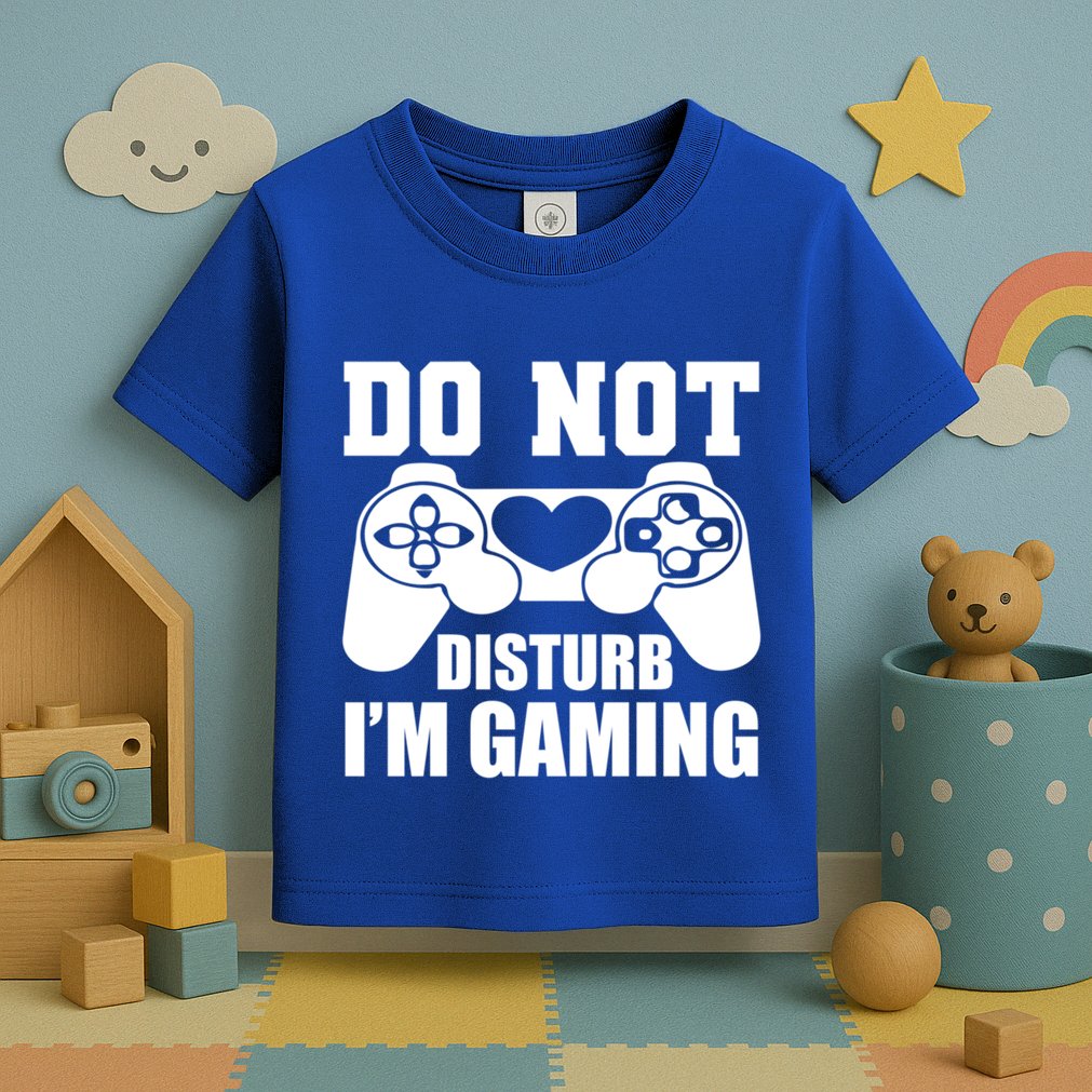 Do Not Disturb IM Gaming Late Night Gamer Game Mode Gear Gift Toddler T-Shirt