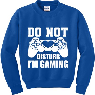 Do Not Disturb IM Gaming Late Night Gamer Game Mode Gear Gift Kids Sweatshirt