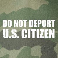 Do Not Deport Us Citizen Legacy Tie Dye Trucker Hat