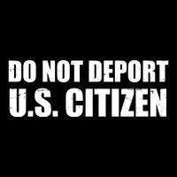 Do Not Deport Us Citizen Drawstring Bag