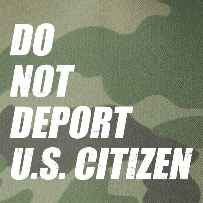 Do Not Deport Us Citizen Legacy Tie Dye Trucker Hat