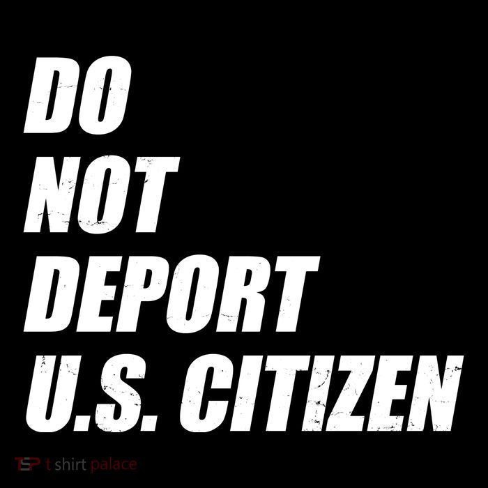 Do Not Deport Us Citizen Drawstring Bag