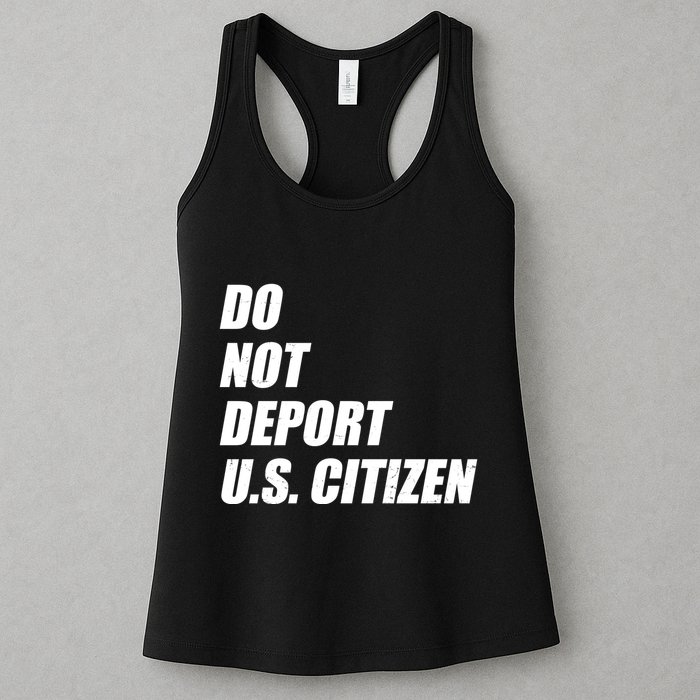 Do Not Deport Us Citizen Womens Tank Top