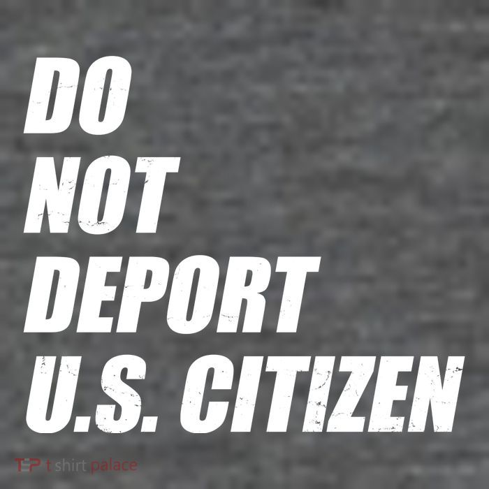 Do Not Deport Us Citizen Tank Top