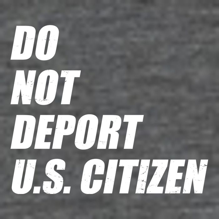 Do Not Deport Us Citizen Wool Snapback Cap