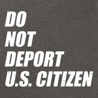 Do Not Deport Us Citizen Cotton Canvas Backpack