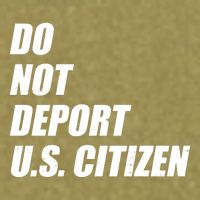 Do Not Deport Us Citizen Garment-Dyed Women's Muscle Tee