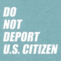 Do Not Deport Us Citizen Sueded Cloud Jersey T-Shirt
