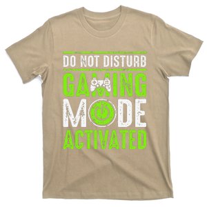 Do Not Disturb Gaming Mode Activated Gamer Husband T-Shirt