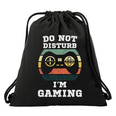 Do Not Disturb IM Gaming Cool Gamers Controller Drawstring Bag