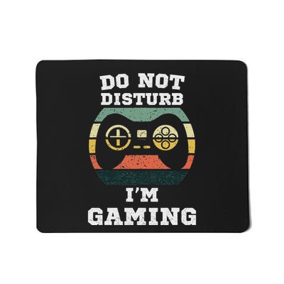Do Not Disturb IM Gaming Cool Gamers Controller Mousepad