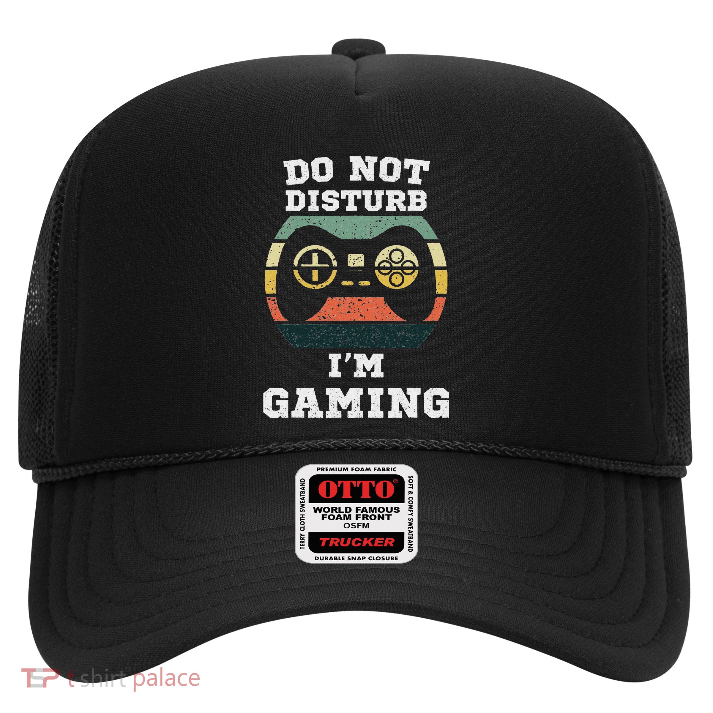 Do Not Disturb IM Gaming Cool Gamers Controller Trucker Hat