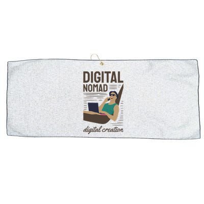 Digital Nomad Digital Creation Large Microfiber Waffle Golf Towel