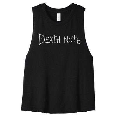 Death Note Women's Racerback Cropped Tank