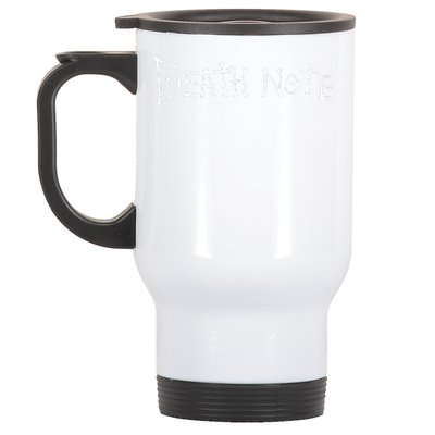 Death Note Stainless Steel Travel Mug