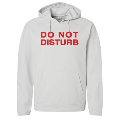 Do Not Disturb Performance Fleece Hoodie