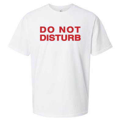 Do Not Disturb Sueded Cloud Jersey T-Shirt