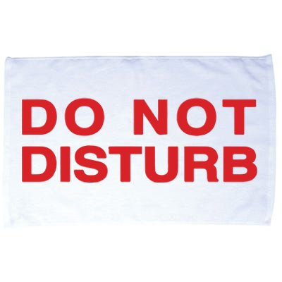 Do Not Disturb Microfiber Hand Towel