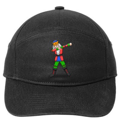 Dabbing Nutcracker 7-Panel Snapback Hat