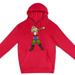 Dabbing Nutcracker Premium Pullover Hoodie