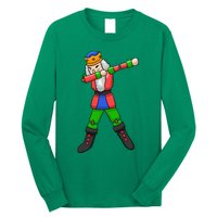 Dabbing Nutcracker Long Sleeve Shirt