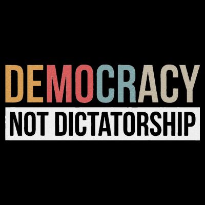 Democracy Not Dictatorship T-Shirt