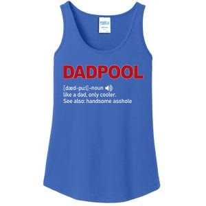 Dadpool Noun Definition Like A Dad Only Cooler Gift Ladies Essential Tank