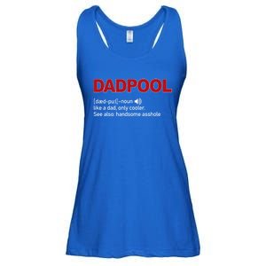 Dadpool Noun Definition Like A Dad Only Cooler Gift Ladies Essential Flowy Tank