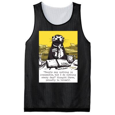 Doing Nothing Mesh Reversible Basketball Jersey Tank