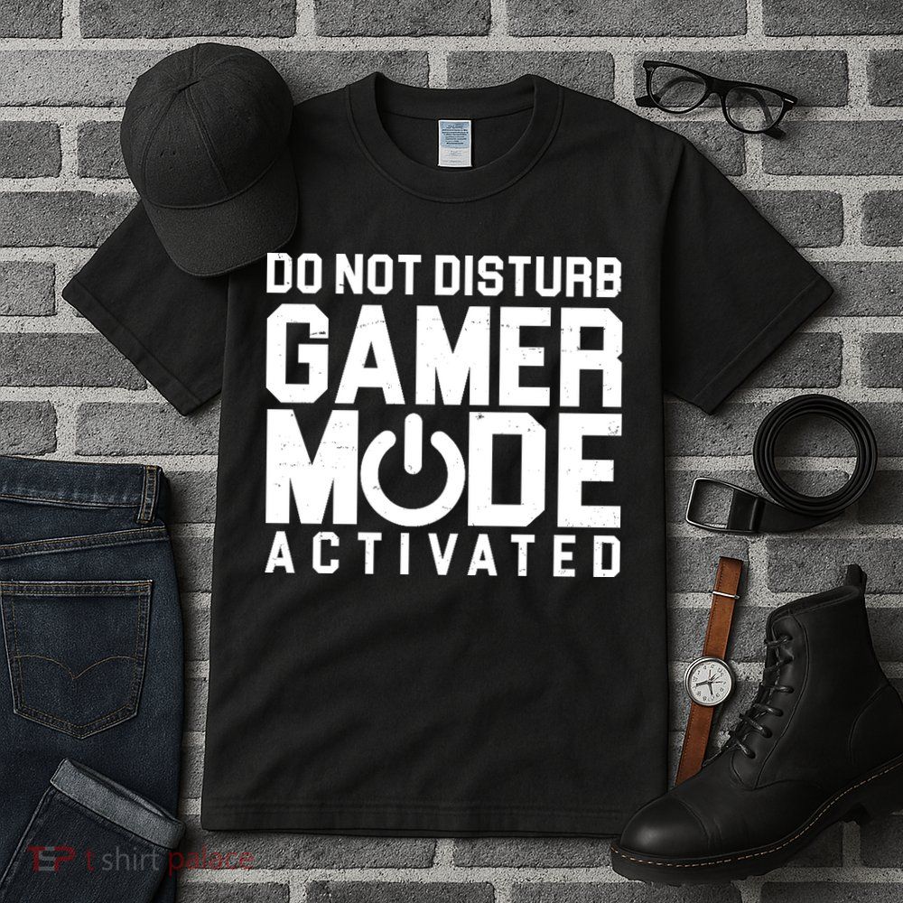 Do Not Disturb Gamer Mode Activated Tall T-Shirt