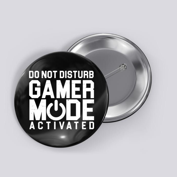 Do Not Disturb Gamer Mode Activated Button