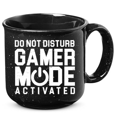 Do Not Disturb Gamer Mode Activated 15oz Campfire Ceramic Mug