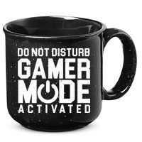 Do Not Disturb Gamer Mode Activated 15oz Campfire Ceramic Mug