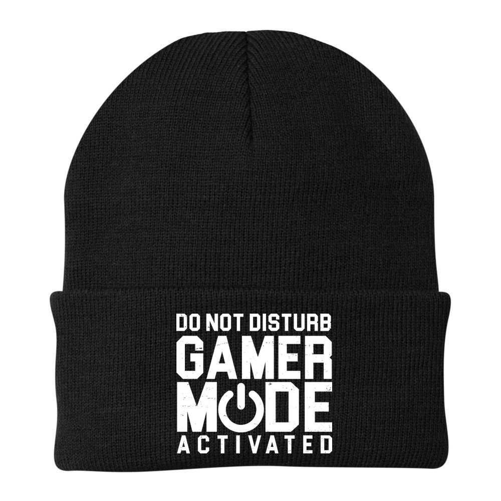 Do Not Disturb Gamer Mode Activated Beanie