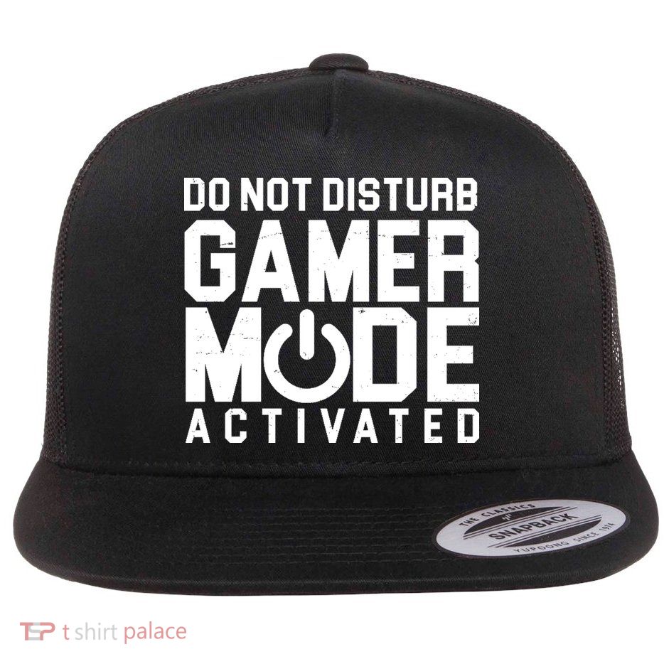 Do Not Disturb Gamer Mode Activated Flatbill Hat