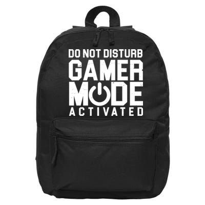 Do Not Disturb Gamer Mode Activated 16 in Basic Backpack