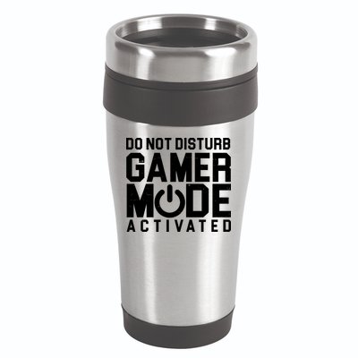 Do Not Disturb Gamer Mode Activated 16oz Travel Tumbler