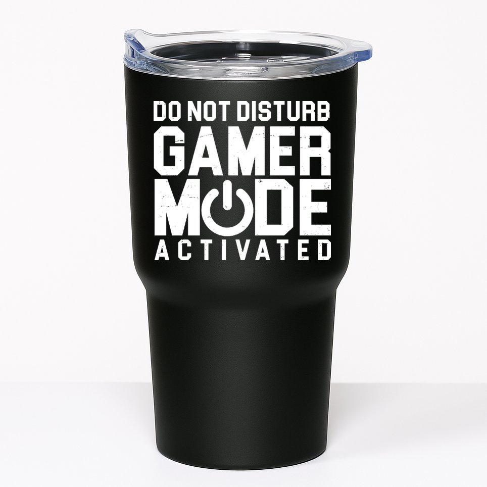 Do Not Disturb Gamer Mode Activated Tumbler
